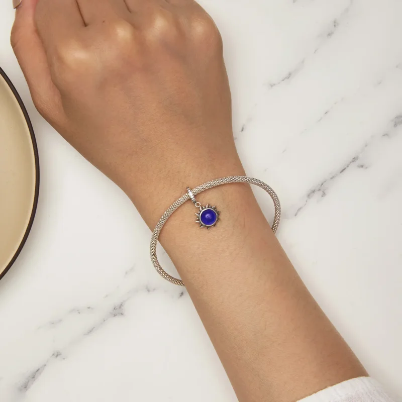 (image for) Pandora Style Sun Mood Stone Dangle - SCC2005-CF - View 7