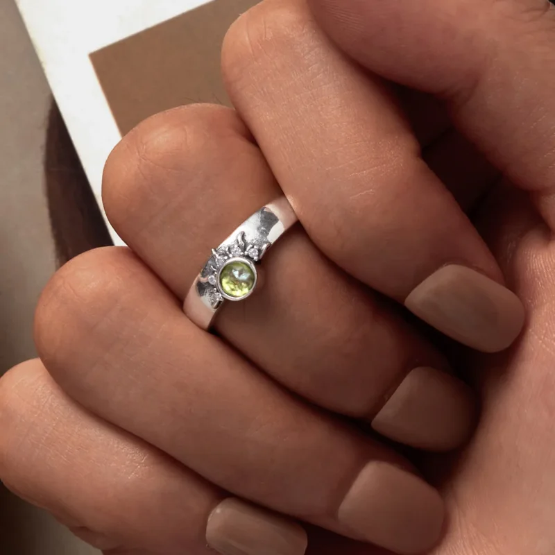 (image for) Pandora Style Sun, Moon and Stars Couple Ring - BSR491-E - View 6