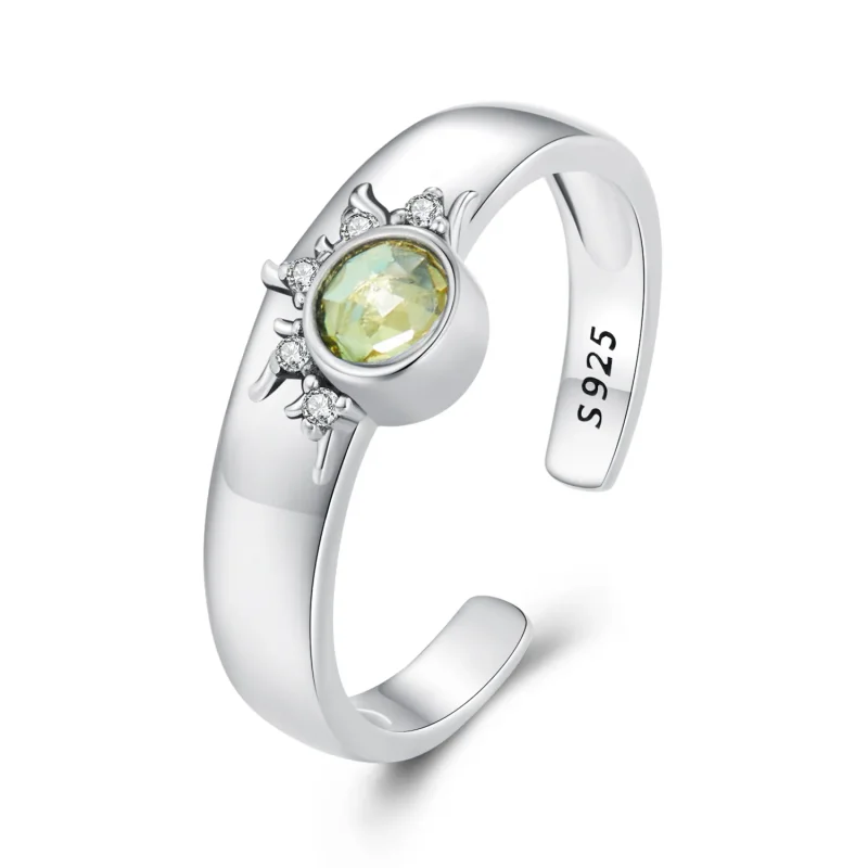 (image for) Pandora Style Sun, Moon and Stars Couple Ring - BSR491-E - Product Image