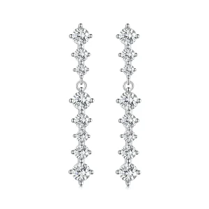 (image for) Pandora Style Tassel Studs Earrings - BSE870