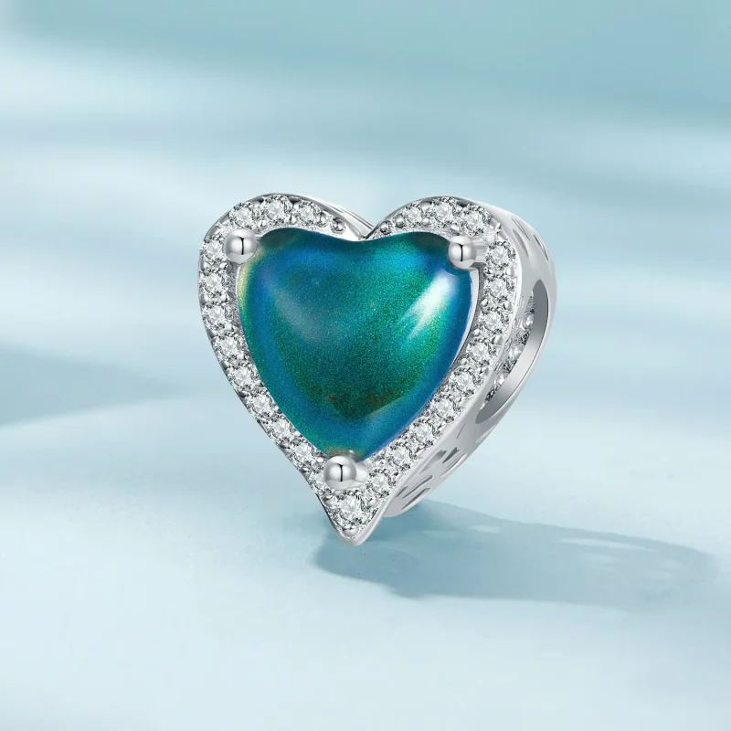 (image for) Pandora Style Thermosensory Mood Stone Charm - SCC2596 - View 4