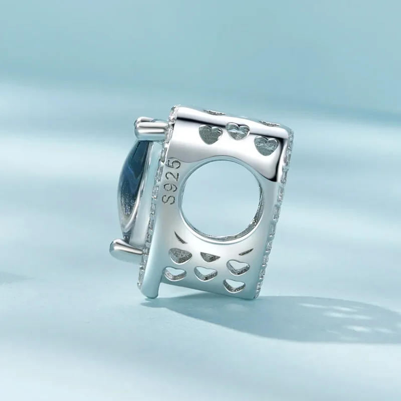 (image for) Pandora Style Thermosensory Mood Stone Charm - SCC2596 - View 5