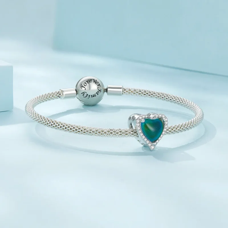 (image for) Pandora Style Thermosensory Mood Stone Charm - SCC2596 - View 7