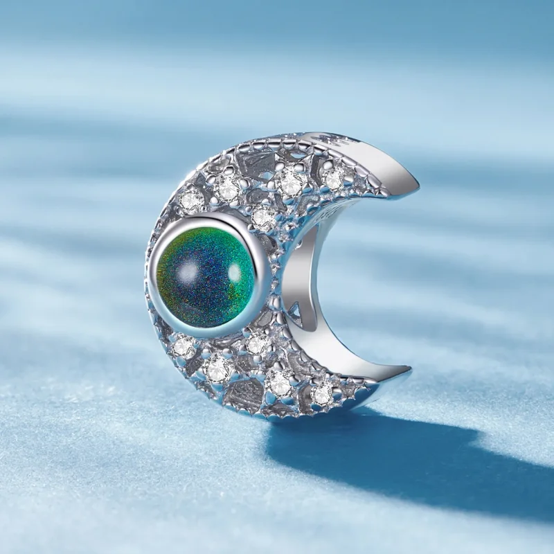 (image for) Pandora Style Thermosmell Moon Charm - BSC902 - View 3