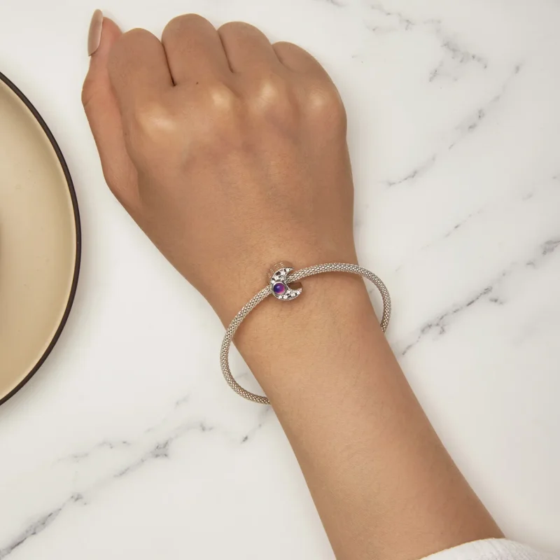 (image for) Pandora Style Thermosmell Moon Charm - BSC902 - View 8