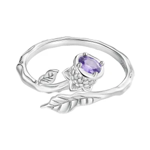 (image for) Pandora Style Thistle Open Ring - BSR397