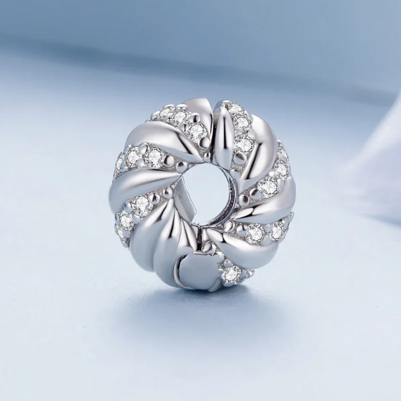 (image for) Pandora Style Twist Silicone Spacer - BSC905 - View 3