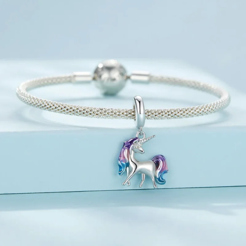 (image for) Pandora Style Unicorn Dangle - SCC2621 - View 3