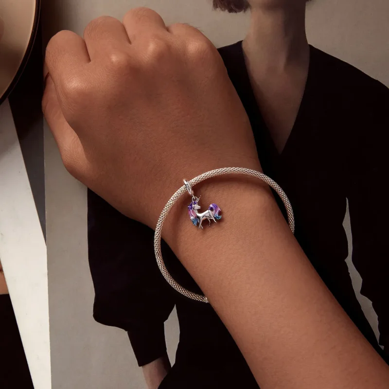 (image for) Pandora Style Unicorn Dangle - SCC2621 - View 5