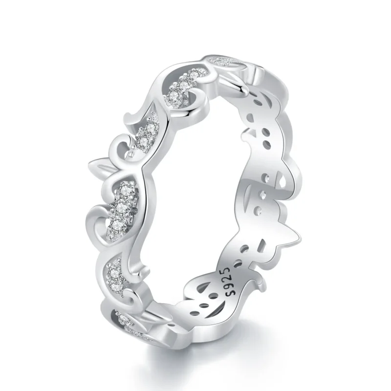 (image for) Pandora Style Vine Ring - BSR489 - Product Image