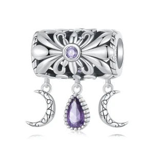 (image for) Pandora Style Vintage Iris Charm - SCC2631