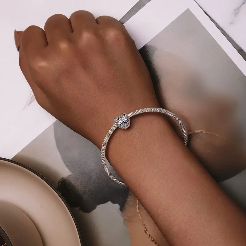 (image for) Pandora Style Vintage Vine Charm - SCC2610 - View 6