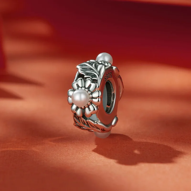 (image for) Pandora Style Vintage Vine Spacer - SCC2612 - View 2