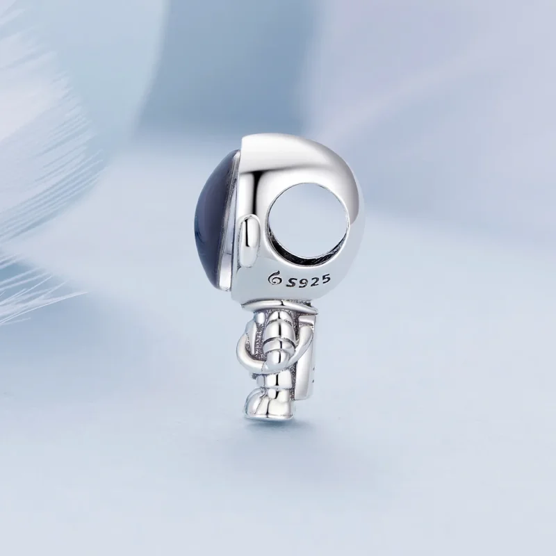 (image for) Pandora Style Warm-Sensing Astronaut Charm - BSC578-CF - View 4