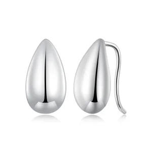 (image for) Pandora Style Water Droplets Glare Stud Earrings - BSE869