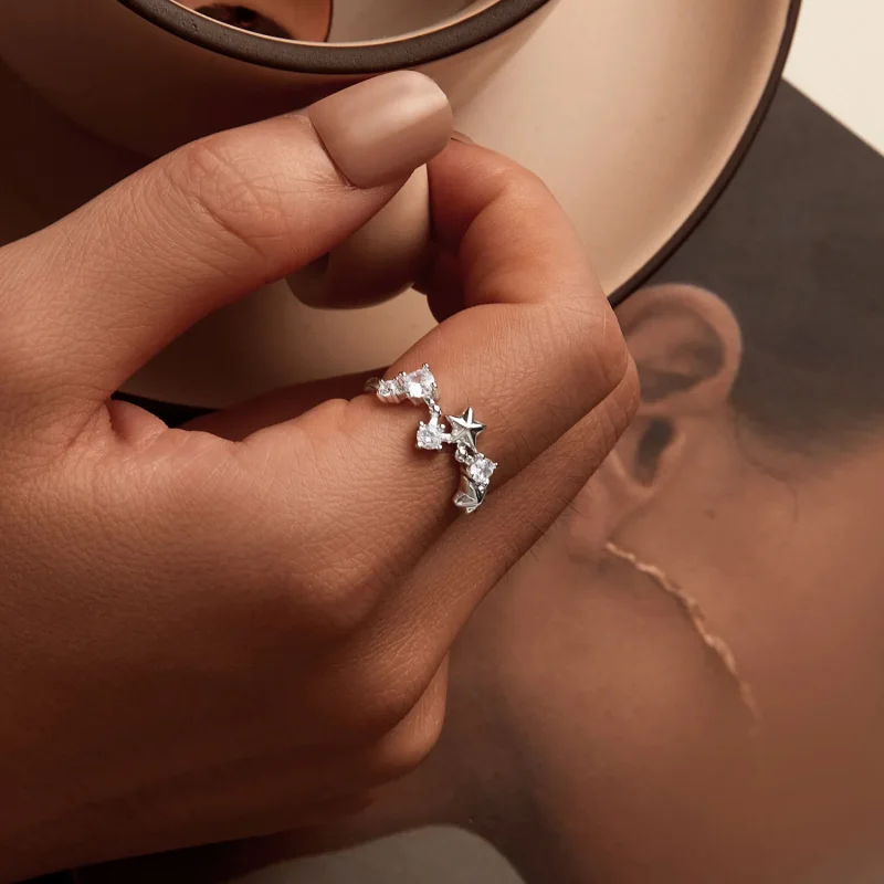 (image for) PANDORA Style Big Dipper Ring - SCR1005 - View 7