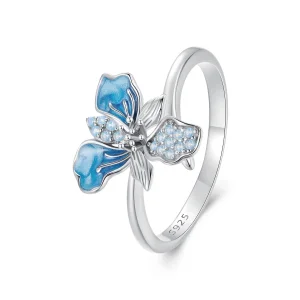 (image for) PANDORA Style Blue Iris Ring - BSR509-E