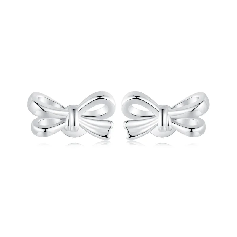 (image for) PANDORA Style Bow Earrings - SCE1707 - Product Image