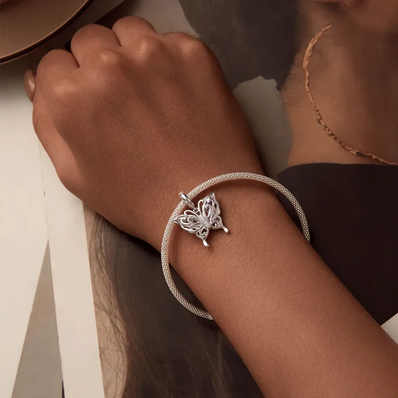 (image for) PANDORA Style Butterfly Charm - BSC969 - View 6