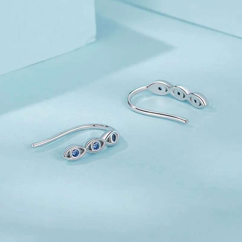 (image for) PANDORA Style Devil Eye Earrings - SCE1695 - View 4