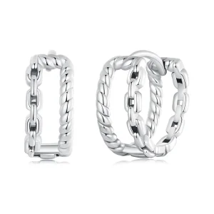 (image for) PANDORA Style Double Layer Ear Buckle Charm - SCE1702