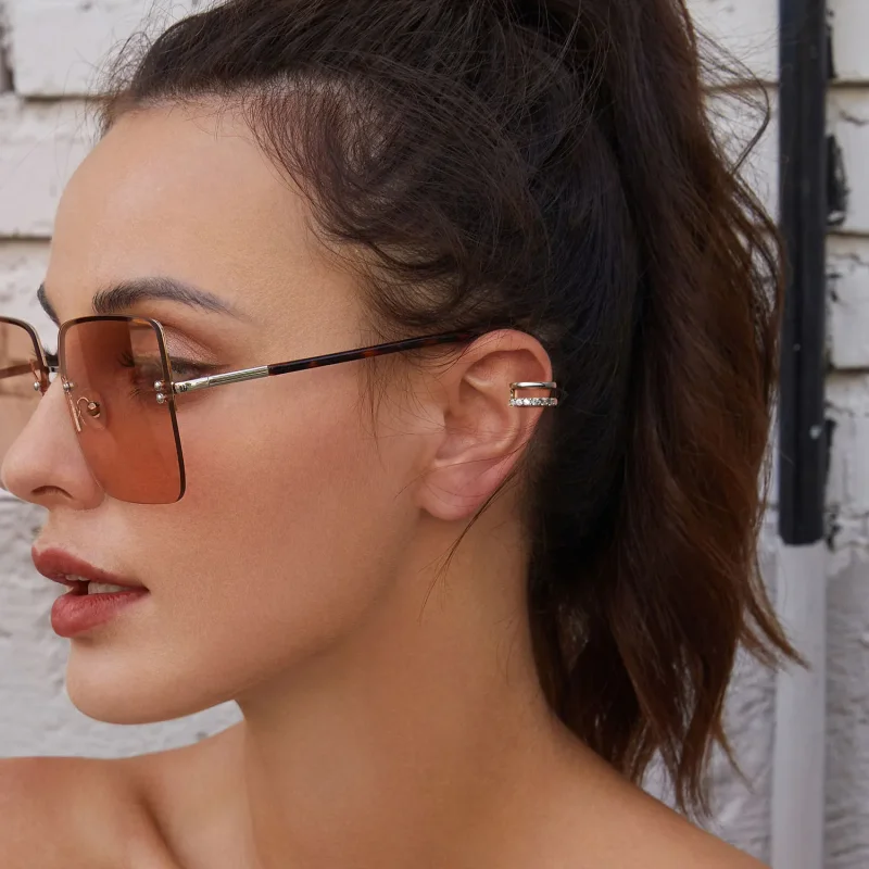 (image for) PANDORA Style Double Layer Ear Cuff - BSE964 - View 5