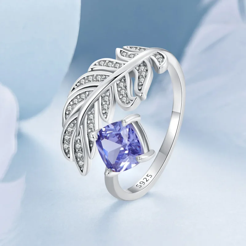 (image for) PANDORA Style Feather Ring - BSR518-E - View 2