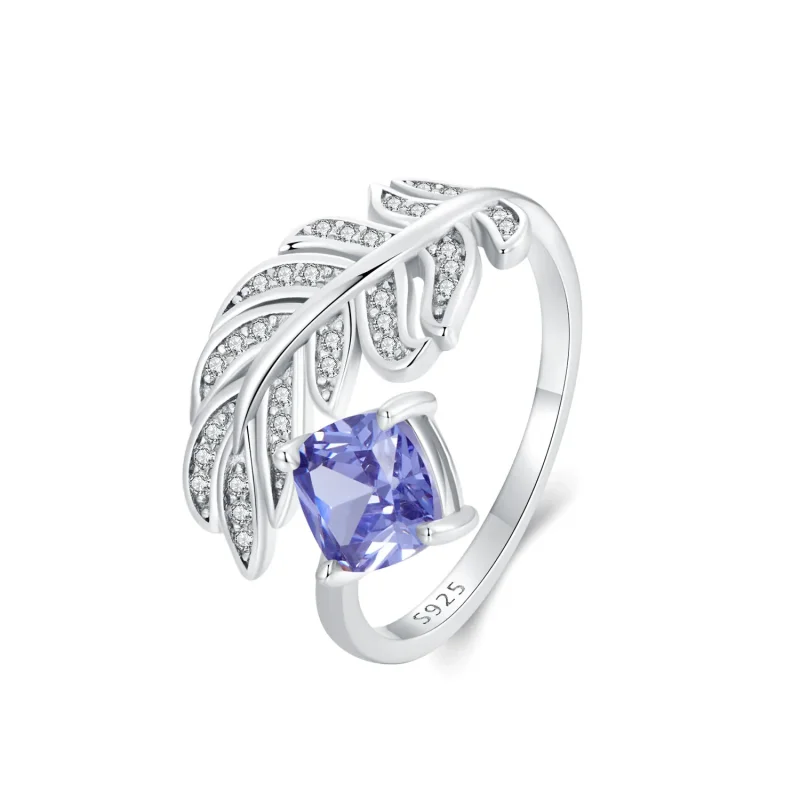 (image for) PANDORA Style Feather Ring - BSR518-E - Product Image