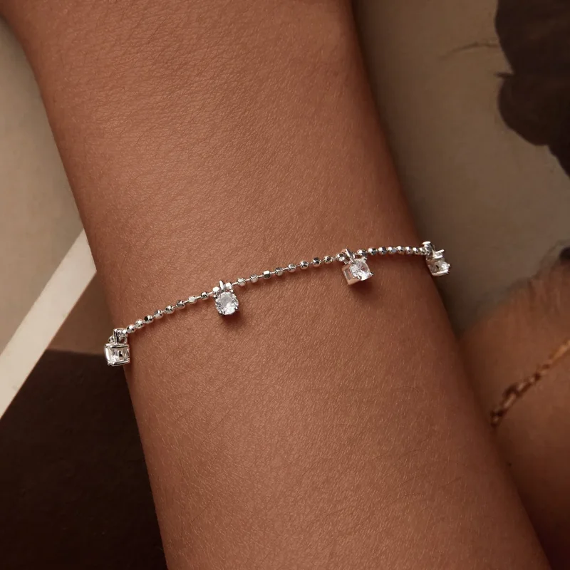 (image for) PANDORA Style Fine Sparkling Zircon Bracelet - BSB156 - View 6