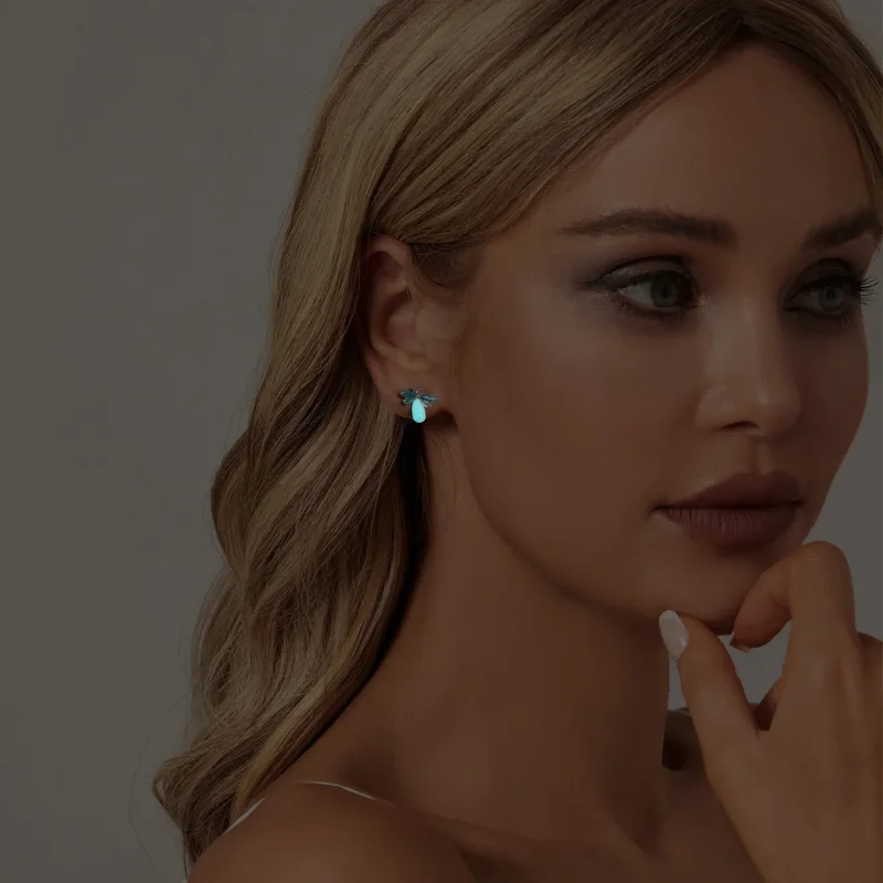 (image for) PANDORA Style Firefly Earrings - BSE962 - View 6