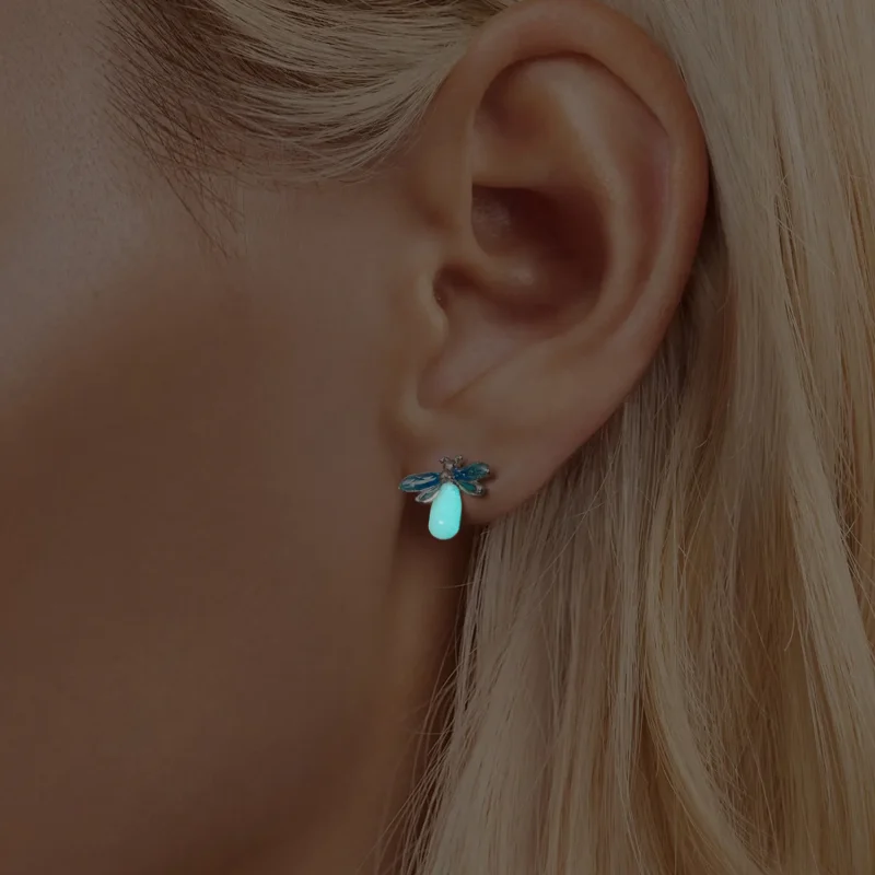 (image for) PANDORA Style Firefly Earrings - BSE962 - View 8