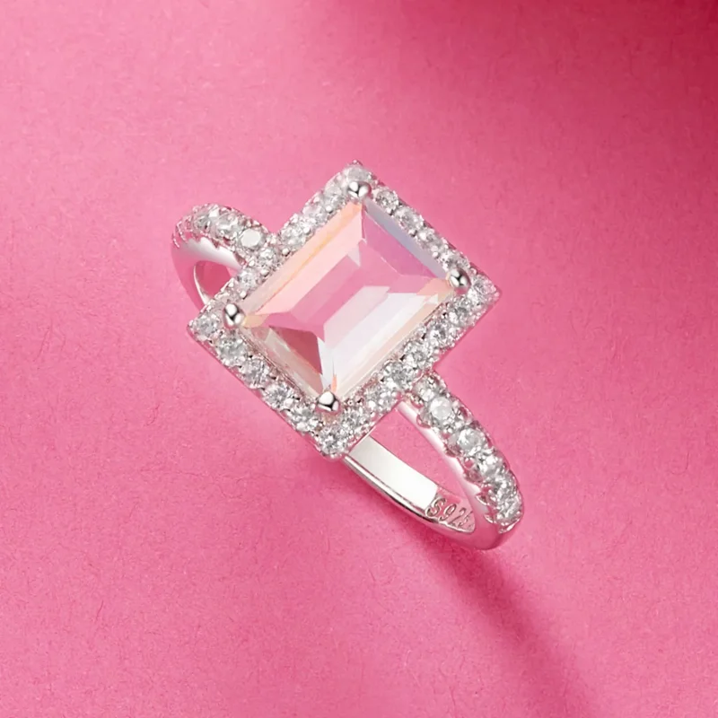 (image for) PANDORA Style Girls Large Center Stone Ring - SCR999 - View 3