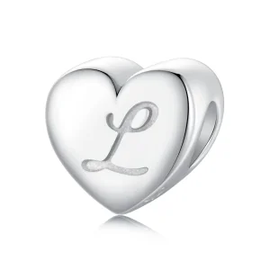 (image for) PANDORA Style Heart Letter L - SCP065-L