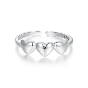 (image for) PANDORA Style Heart Shaped Ring - SCR1001-E