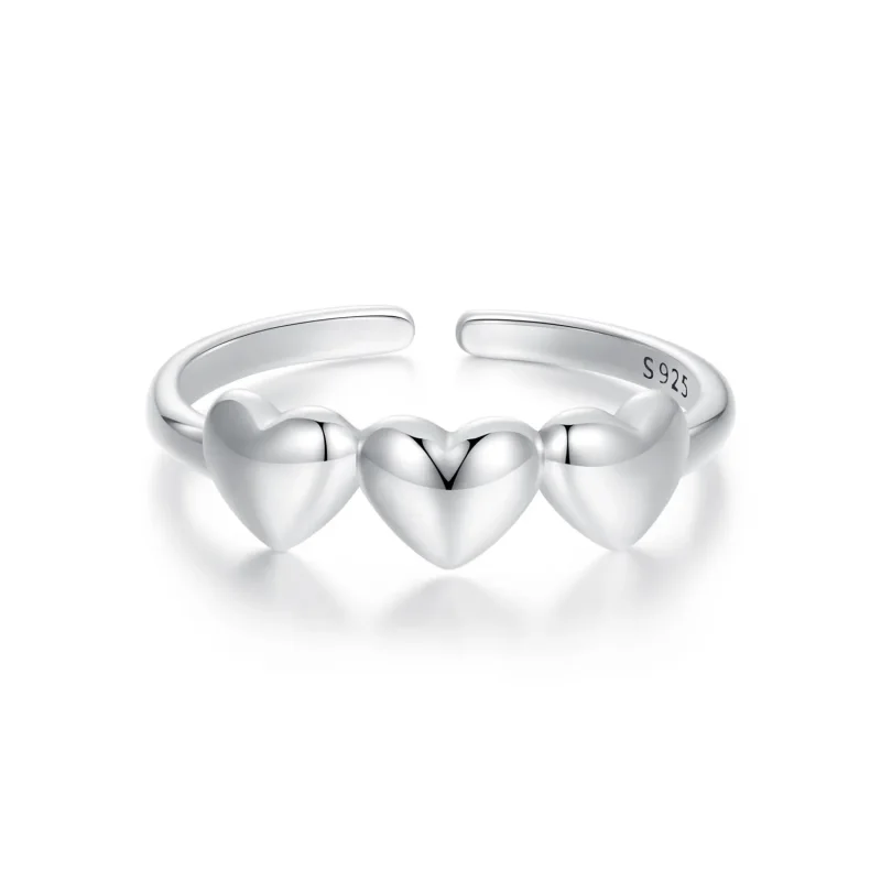 (image for) PANDORA Style Heart Shaped Ring - SCR1001-E - Product Image