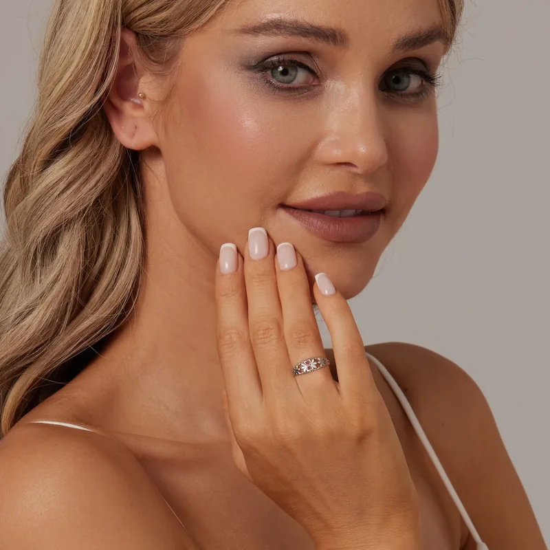 (image for) PANDORA Style Iris Vintage Ring - SCR998 - View 4