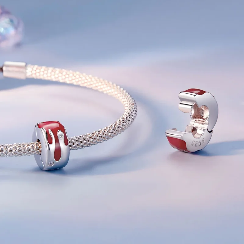 (image for) PANDORA Style Melted Positioning Buckle Charm - SCC2700 - View 4