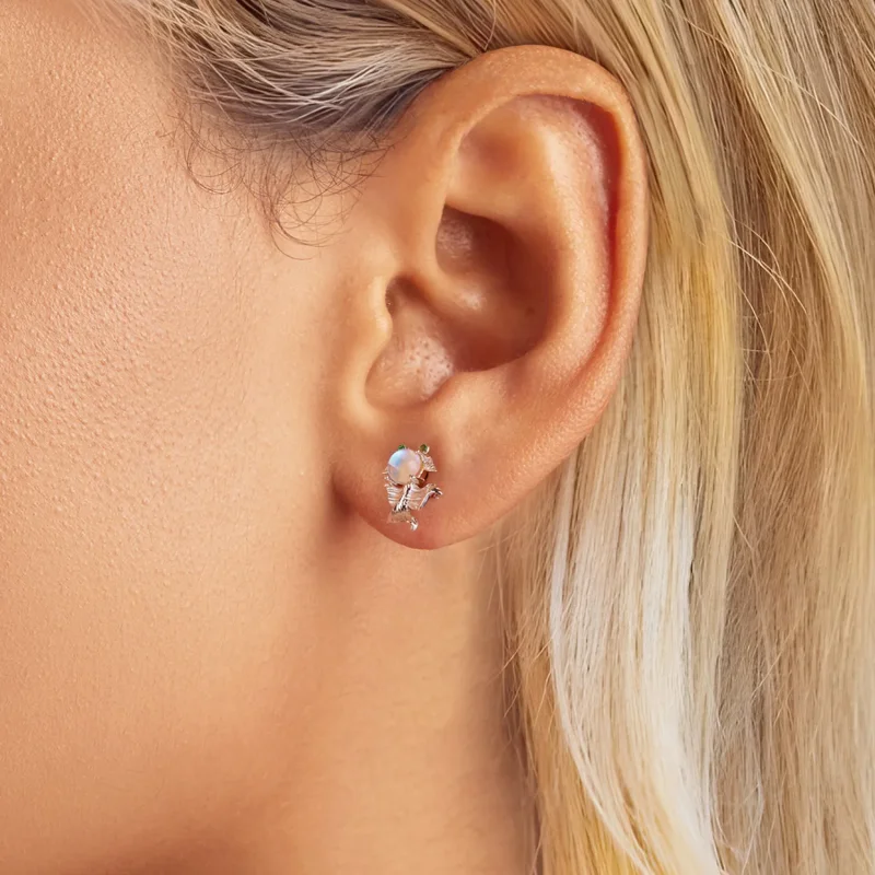 (image for) PANDORA Style Moonlight Fish Earrings - SCE1693 - View 5