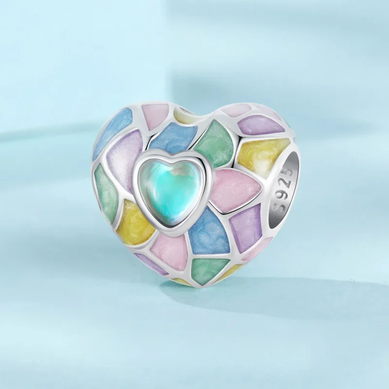 (image for) PANDORA Style Neon Hearts - SCC2708 - View 2