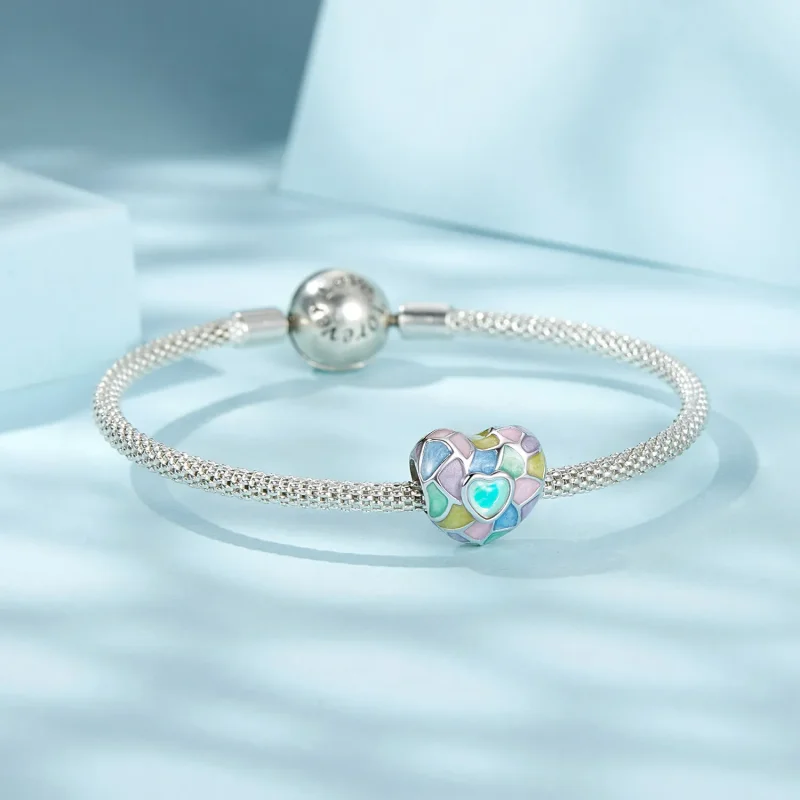 (image for) PANDORA Style Neon Hearts - SCC2708 - View 5