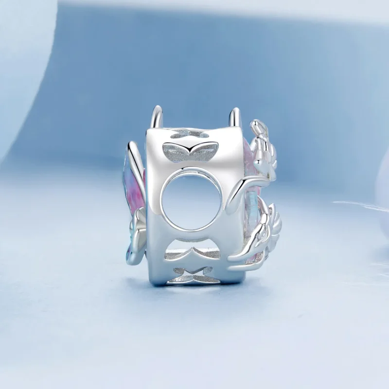 (image for) PANDORA Style Neon Moonlight Butterfly Charm - BSC968 - View 3