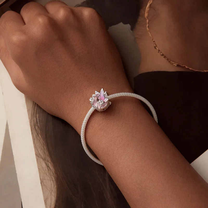 (image for) PANDORA Style Neon Moonlight Butterfly Charm - BSC968 - View 6