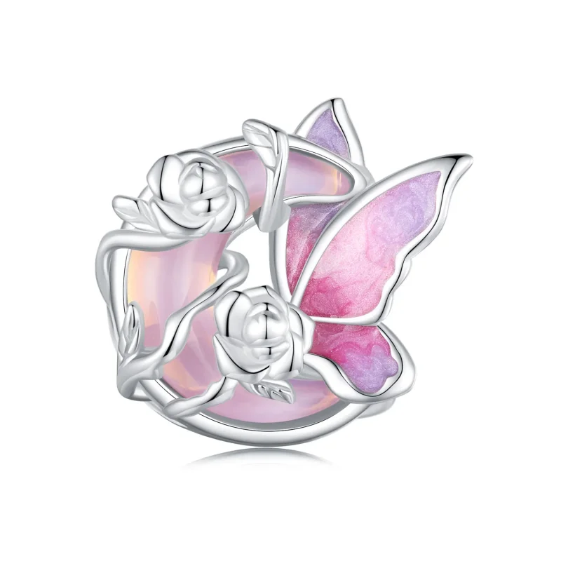 (image for) PANDORA Style Neon Moonlight Butterfly Charm - BSC968 - Product Image