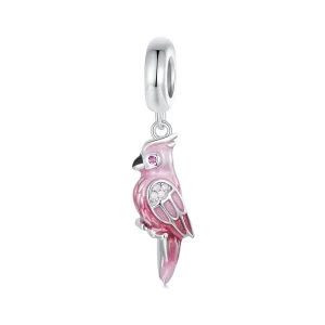 (image for) PANDORA Style Pink Parrot Charm - BSC971