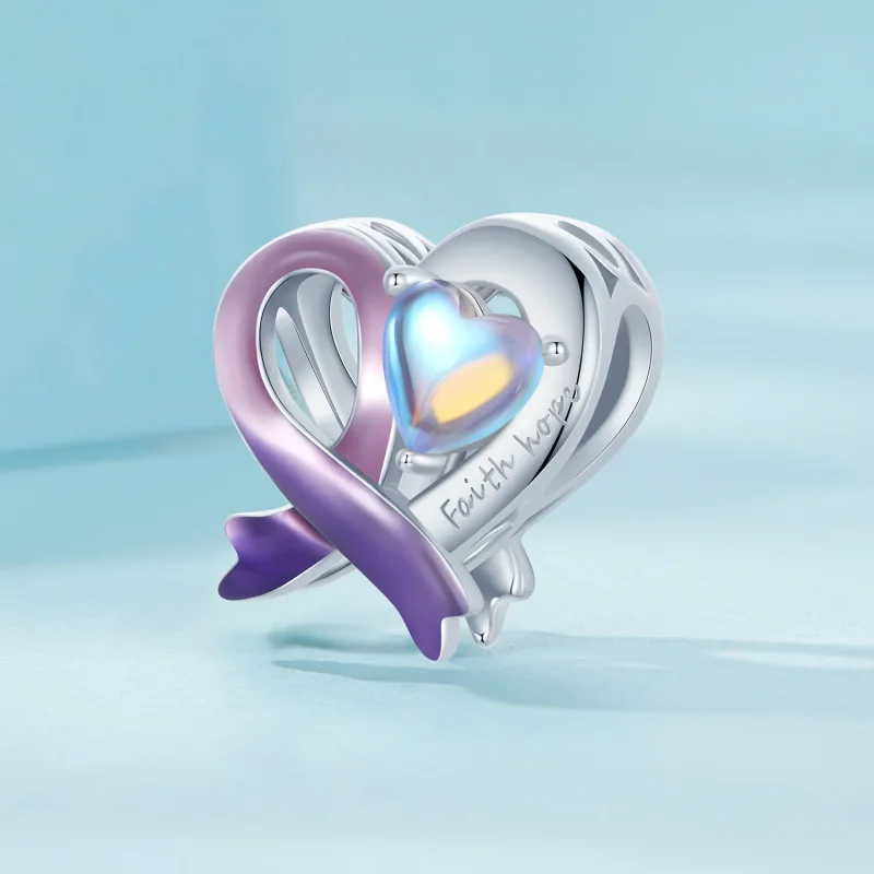 (image for) PANDORA Style Pink Ribbon - SCC2685 - View 2