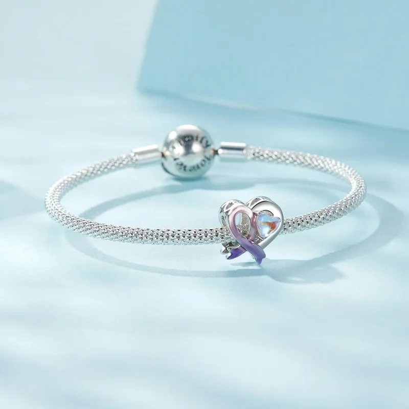 (image for) PANDORA Style Pink Ribbon - SCC2685 - View 5