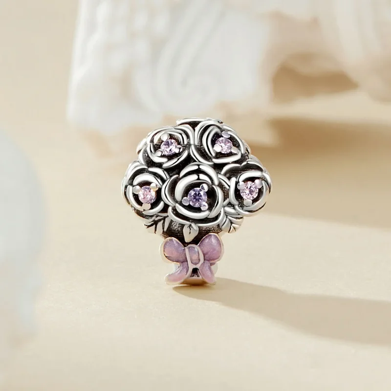 (image for) PANDORA Style Rose Bouquet - SCC2704 - View 2