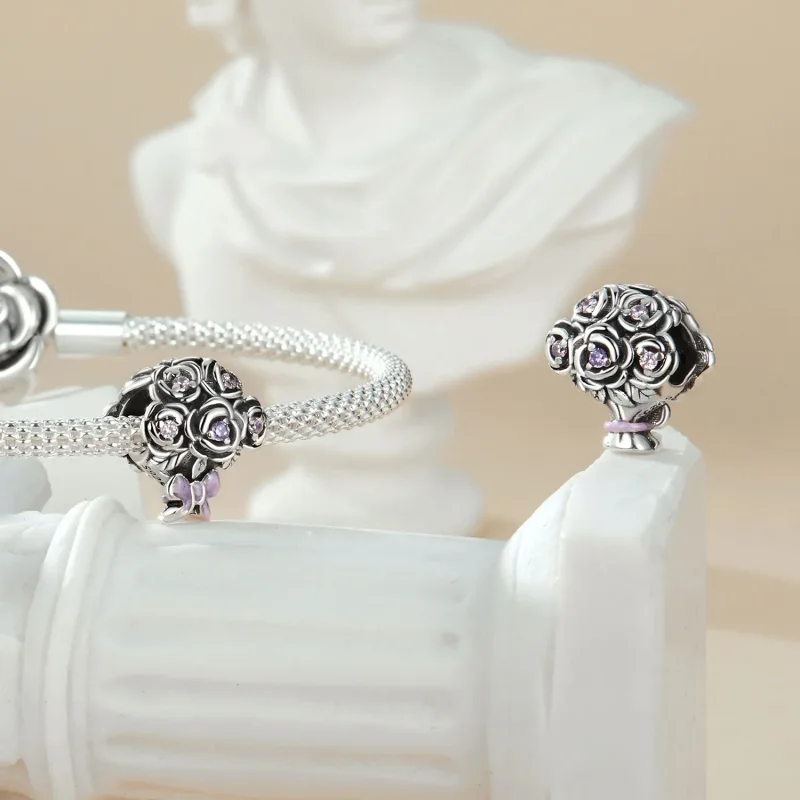 (image for) PANDORA Style Rose Bouquet - SCC2704 - View 4
