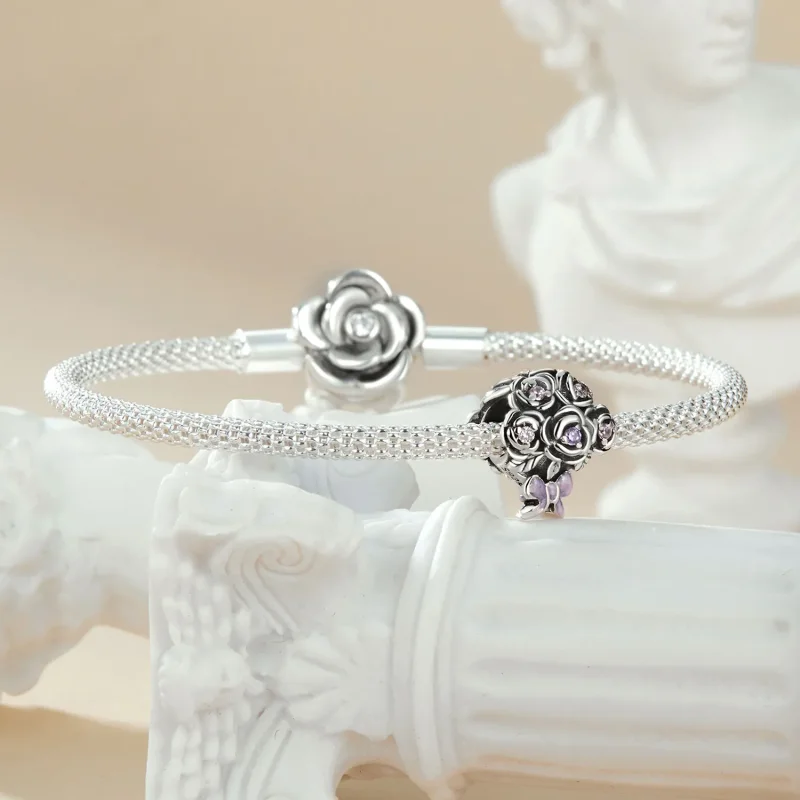 (image for) PANDORA Style Rose Bouquet - SCC2704 - View 5
