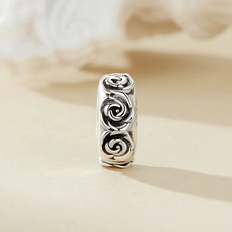 (image for) PANDORA Style Rose Positioning Buckle Charm - SCC2706 - View 2